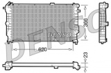 Chladič motoru DENSO (DE DRM20020)