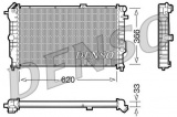 Chladič motoru DENSO (DE DRM20021)