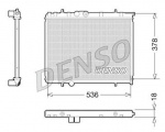 Chladič motoru DENSO (DE DRM21034)