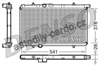Chladič motoru DENSO (DE DRM21021)
