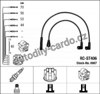 Sada kabelů pro zapalování NGK RC-ST406 - SEAT