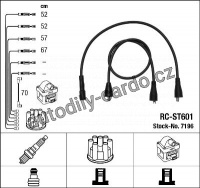Sada kabelů pro zapalování NGK RC-ST601 - SEAT