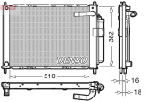 Chladič motoru DENSO (DE DRM46101)