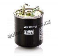 Palivový filtr MANN WK842/17 (MF WK842/17) - MERCEDES-BENZ