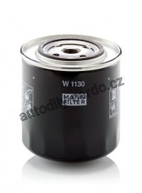 Olejový filtr MANN W1130 (MF W1130) - ALFA ROMEO, FIAT, RENAULT