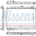 Chladič motoru NISSENS 606160
