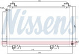 Chladič klimatizace NISSENS 94516