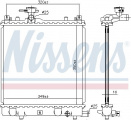 Chladič motoru NISSENS 64175A