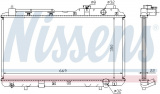 Chladič motoru NISSENS 68101A