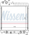 Chladič motoru NISSENS 68111