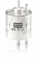 Palivový filtr MANN WK711/1 (MF WK711/1) - MERCEDES-BENZ