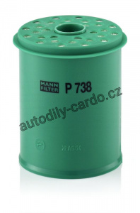 Palivový filtr MANN P738X (MF P738X) - CITROËN