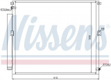Chladič klimatizace NISSENS 940167