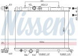 Chladič motoru NISSENS 63502