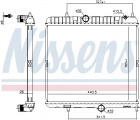 Chladič motoru NISSENS 636028