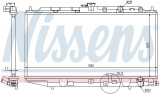 Chladič motoru NISSENS 62276