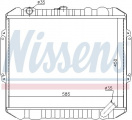 Chladič motoru NISSENS 628953