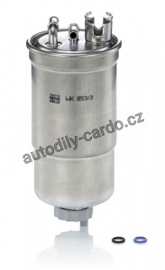 Palivový filtr MANN WK853/3X (MF WK853/3X) - AUDI, SEAT, ŠKODA, VOLKSWAGEN