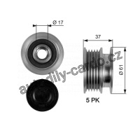 Alternátorová volnoběžka (předstihová spojka) GATES (GT OAP7102)
