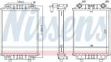 Chladič motoru NISSENS 60351