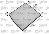 Kabinový filtr Valeo 698771 - SAAB