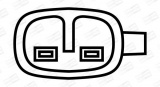 Zapalovací cívka CHAMPION (CH BAE409A/245) - DACIA, NISSAN, OPEL, RENAULT