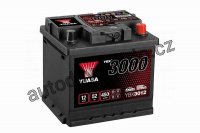 Autobaterie YUASA YBX3012 52Ah 450A 12V P+ /207x175x190/