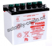 Motobaterie YUASA Y60-N24L-A 28Ah 300A 12V P+ /184x124x175/