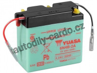 Motobaterie YUASA 6N4B-2A 4Ah 6V L+ /102x48x96/