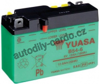 Motobaterie YUASA B54-6 12Ah 6V L+ /156x57x116/