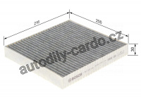 Kabinový filtr BOSCH (BO 1987432416)