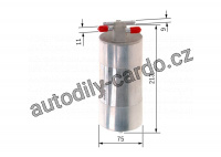 Palivový filtr BOSCH F026402845