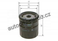 Olejový filtr BOSCH 0451102056