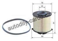 Palivový filtr BOSCH F026402062