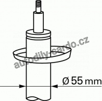 Tlumič pérování SACHS 313 053 nové značení  317 572