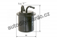 Palivovy filtr BOSCH 0986450114 - SUBARU