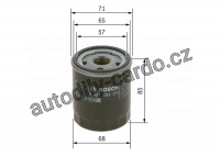 Olejový filtr BOSCH 0451103372