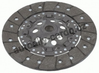 Spojková lamela SACHS SA 1864600202 - AUDI, SEAT, ŠKODA, VW