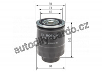 Palivový filtr BOSCH 1457434281