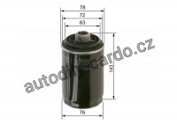 Olejový filtr BOSCH (BO F026407080)