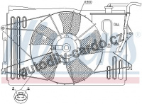 Ventilátor chladiče NISSENS 85232