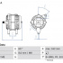 Alternátor BOSCH (BO 0986081090)