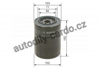 Olejový filtr BOSCH (0986452063)