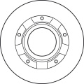 Brzdový kotouč TRW DF4821S - FORD TRANSIT 06-