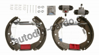 Sada brzdových čelistí TRW GSK1611 - Superkit OPEL