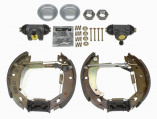 Sada brzdových čelistí TRW GSK1239 - Superkit PEUGEOT