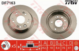 Brzdový kotouč TRW DF7163 - HONDA FR-V 05-
