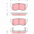 Sada brzdových destiček TRW GDB3298 - HYUNDAI SANTA FE