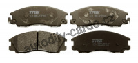 Sada brzdových destiček TRW GDB3299 - HYUNDAI TERRACAN