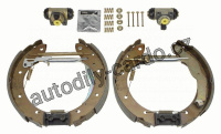 Sada brzdových čelistí TRW GSK1053 - Superkit RENAULT